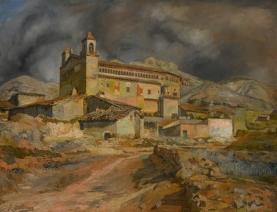 La Iglesia de Maluenda de Ignacio Zuloaga y Zabaleto