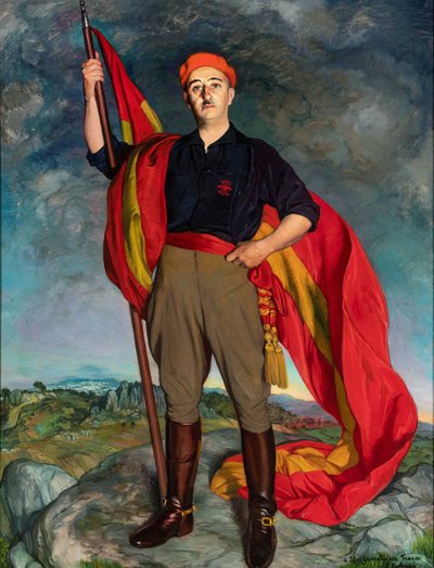 Retrato de Francisco Franco de Ignacio Zuloaga y Zabaleto