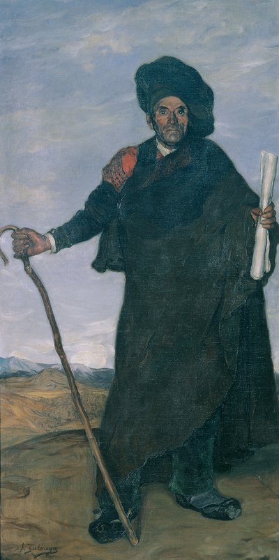 Retrato del poeta Don Miguel, c. 1900 de Ignacio Zuloaga y Zabaleto