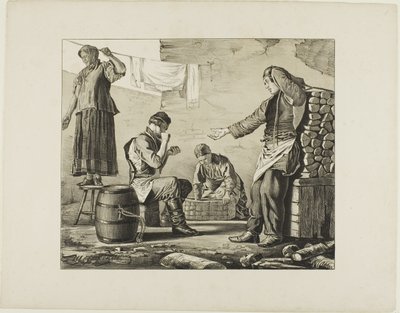 Escenas de la vida popular rusa de Ignatii Stepanovich Shchedrovskii