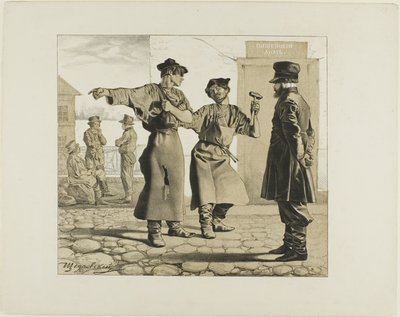 Escenas de la vida popular rusa de Ignatii Stepanovich Shchedrovskii