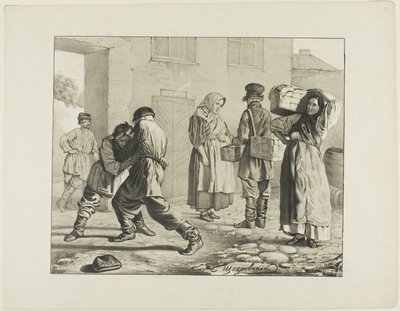 Escenas de la vida popular rusa de Ignatii Stepanovich Shchedrovskii