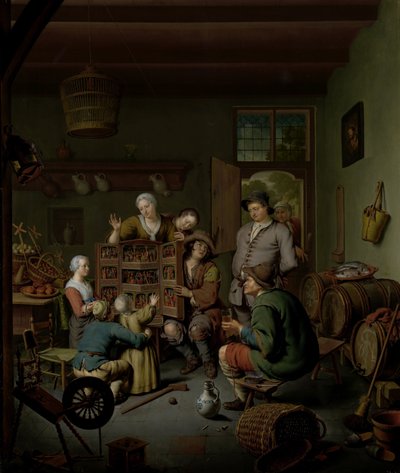 El mercado del pescado en Amberes de Ignatius Josephus van Regemorter