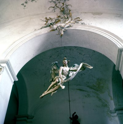 Ángel guardián (terracota) de Ignaz 1725 75 Gunther