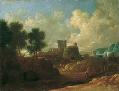 paisaje de río de Ignaz Flurer
