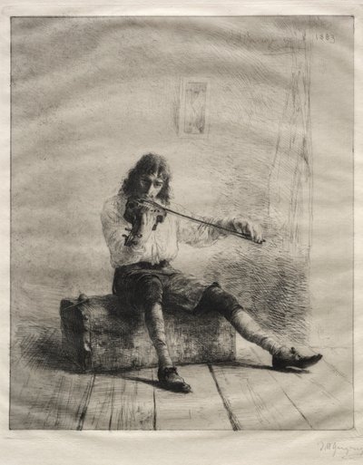 Y aleja la tristeza, 1883 de Ignaz Marcel Gaugengigl