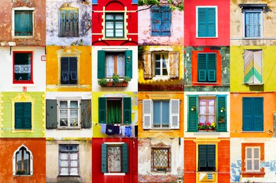 Ventanas europeas llenas de color de Igor Shrayer