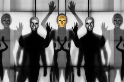 Máscaras para el teatro de sombras de Igor Shrayer