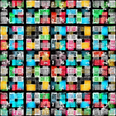 Bloques abstractos llenos de color de Igor Shrayer
