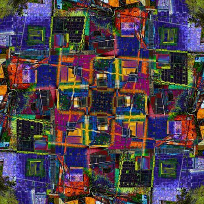 Un mosaico urbano lleno de vida de Igor Shrayer