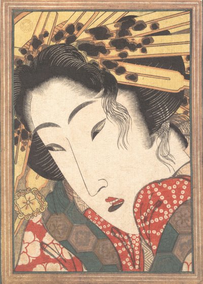 Geisha rechazada de Pasiones enfriadas por la nieve primaveral de Ikeda Eisen