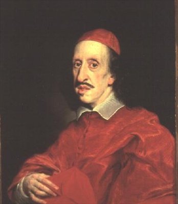 Retrato del Cardenal Leopoldo de Medici, c.1667 de Il  Baciccio