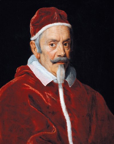 Retrato del Papa Clemente X de Il  Baciccio