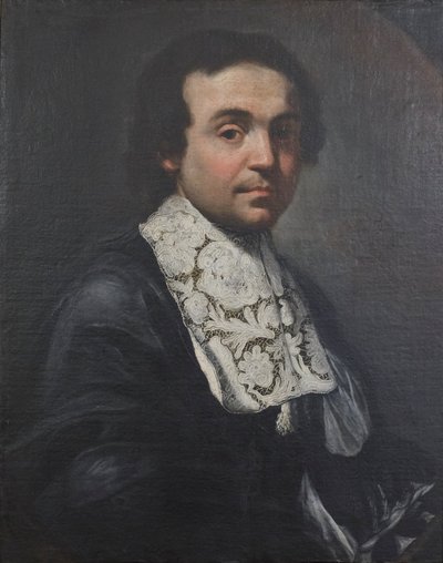 Retrato de hombre, c.1670 (óleo sobre lienzo) de Il (1639 1709) Baciccio