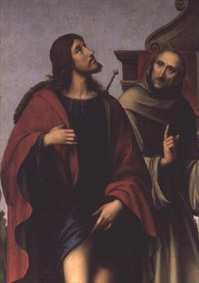 San Roque (detalle) de Il Francia