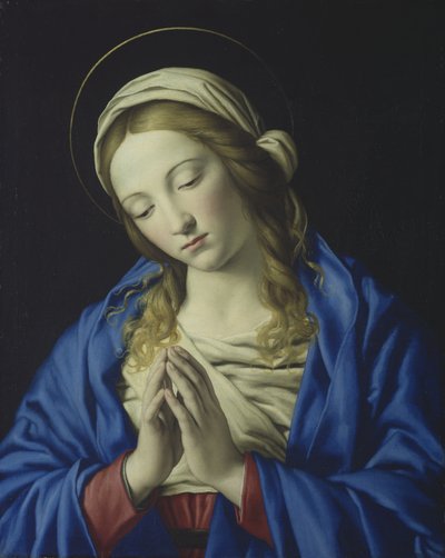 La Virgen en oración de Il Sassoferrato