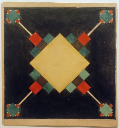 Diseño de un ornamento de Ilja Grigorewitsch Tschaschnik