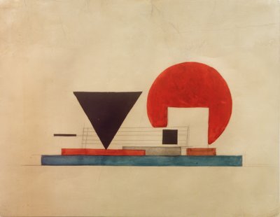 Proyecto de un quiosco de libros de Ilja Grigorewitsch Tschaschnik
