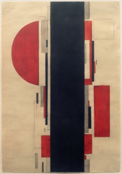 Composición suprematista de Ilja Grigorewitsch Tschaschnik