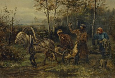 Ladrón de madera de Illarion Mikhailovich Pryanishnikov