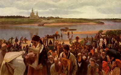 La Procesión de la Cruz, 1893, 1965 de Illarion Pryanishnikov