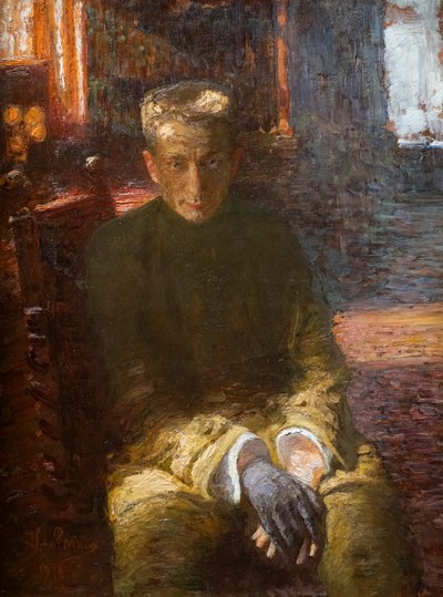 ALEXANDRE KERENSKY CON UN GUANTE NEGRO de Ilya Efimovich Repin
