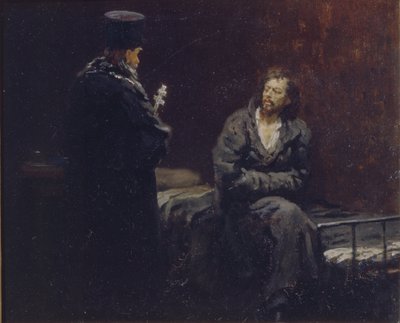 Antes de la confesión, 1879-1885 de Ilya Efimovich Repin