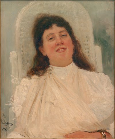 Retrato de Marianne von Werefkin de Ilya Efimovich Repin