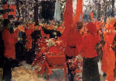 Funeral de los revolucionarios de Ilya Efimovich Repin