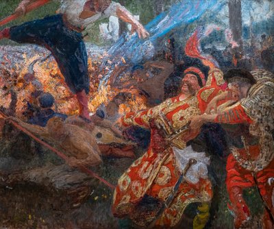 GOPAK. DANZA DE LOS COSACOS ZAPOROGUES de Ilya Efimovich Repin