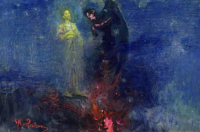 ¡Apártate de Mí, Satanás! de Ilya Efimovich Repin