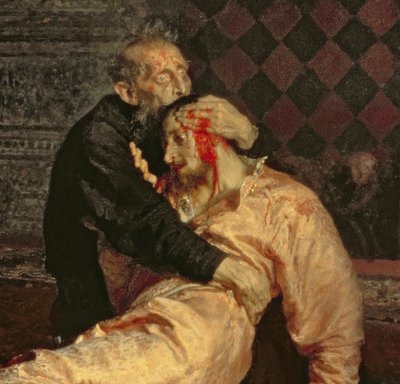Iván el Terrible y su hijo el 16 de noviembre de Ilya Efimovich Repin