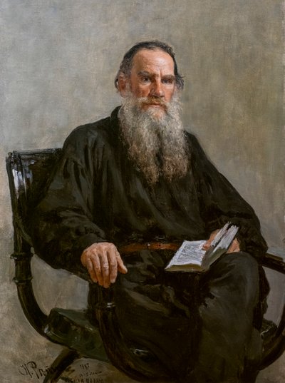 León Tolstói de Ilya Efimovich Repin