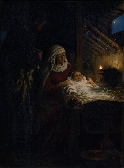 Natividad de Ilya Efimovich Repin