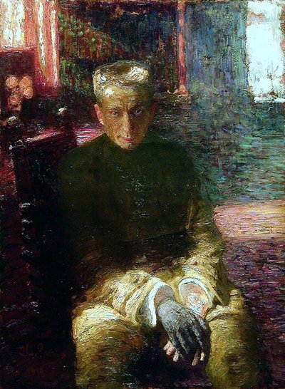 Retrato de Alexander Kerensky 1881-1970, 1918 de Ilya Efimovich Repin