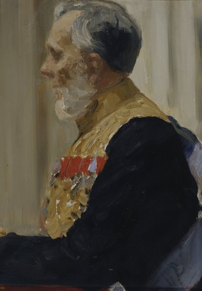 Retrato del Conde Constantin Ivanovich von der Pahlen de Ilya Efimovich Repin