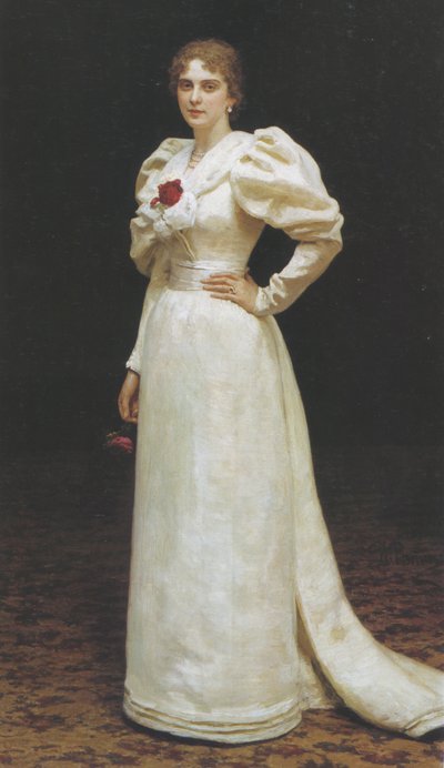 Retrato de Lyudmila Petrovna Steinheil de Ilya Efimovich Repin