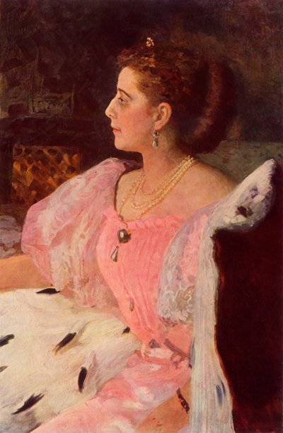 Retrato de Mme Golovina de Ilya Efimovich Repin