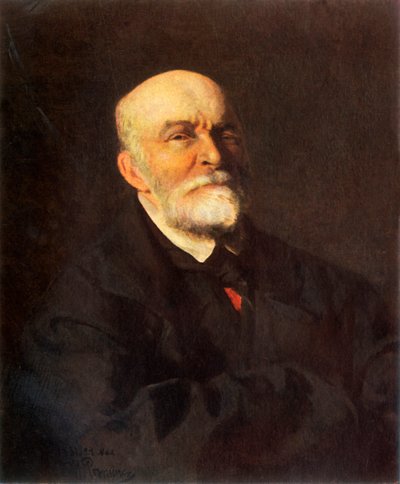 Retrato del Cirujano Nikolai Ivanovich Pirogov de Ilya Efimovich Repin