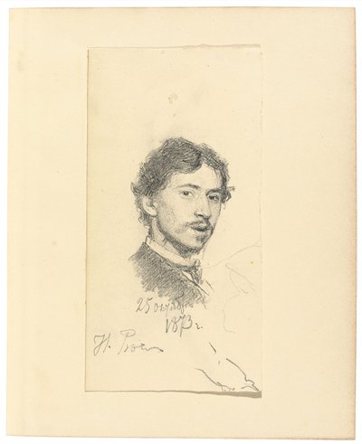 Autorretrato de Ilya Efimovich Repin