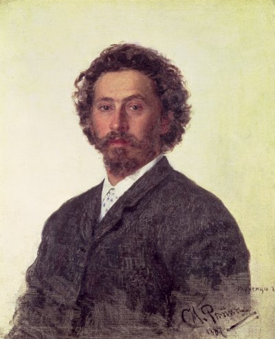 Autorretrato, 1887 de Ilya Efimovich Repin