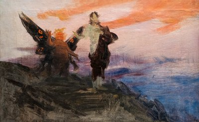 LA TENTACIÓN DE CRISTO de Ilya Efimovich Repin