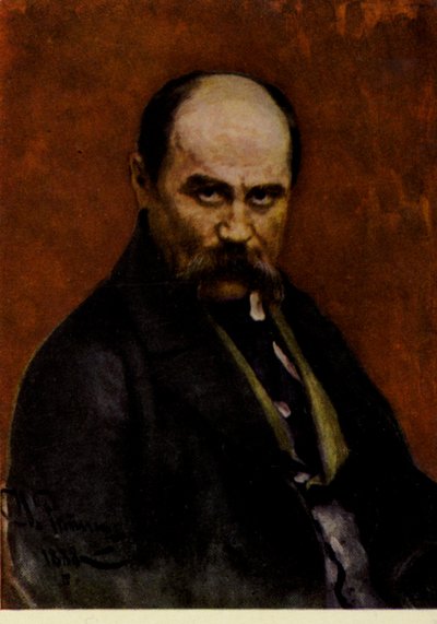 Taras Shevchenko, poeta y artista ucraniano de Ilya Efimovich Repin