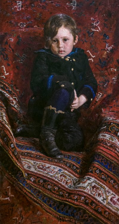 Yuri Repin Niño de Ilya Efimovich Repin