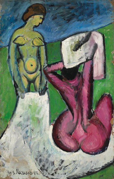 Los bañistas de Ilya Ivanovich Mashkov