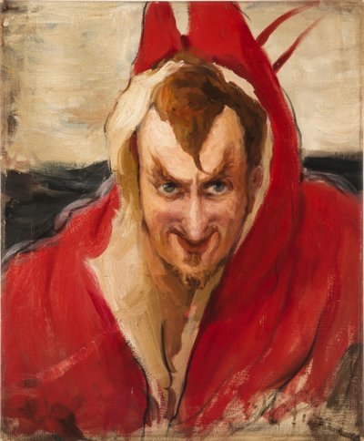 Grigory Grigoryevich Ge como Mefistófeles de Ilya Efimovich Repin