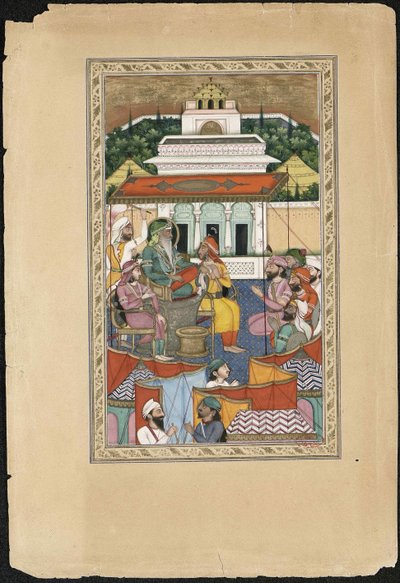 Maharajá Ranjit Singh, 1841 de Imam Bakhsh Lahori