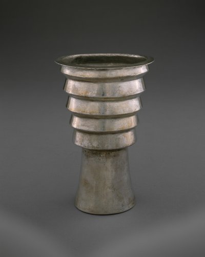 Vaso escalonado (aquilla), Horizonte Tardío, 1470-1532 de Incan