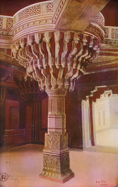 Agra: Chausath Khamba, Fatehpur Sikri, Agra (foto en color) de Indian photographer