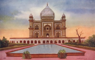 Tumba de Safdar Jang, Delhi (foto en color) de Indian photographer